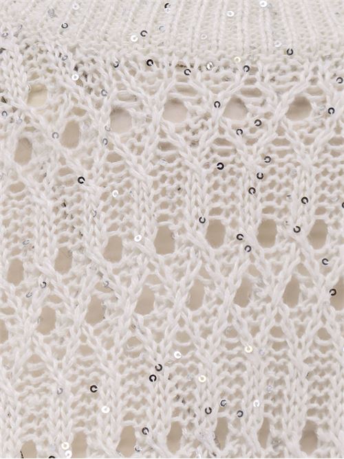 Crochet crew neck sweater BRUNELLO CUCINELLI | MCO564700C8925